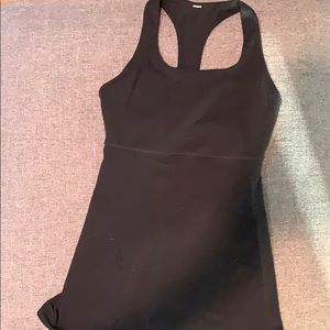Black tank top